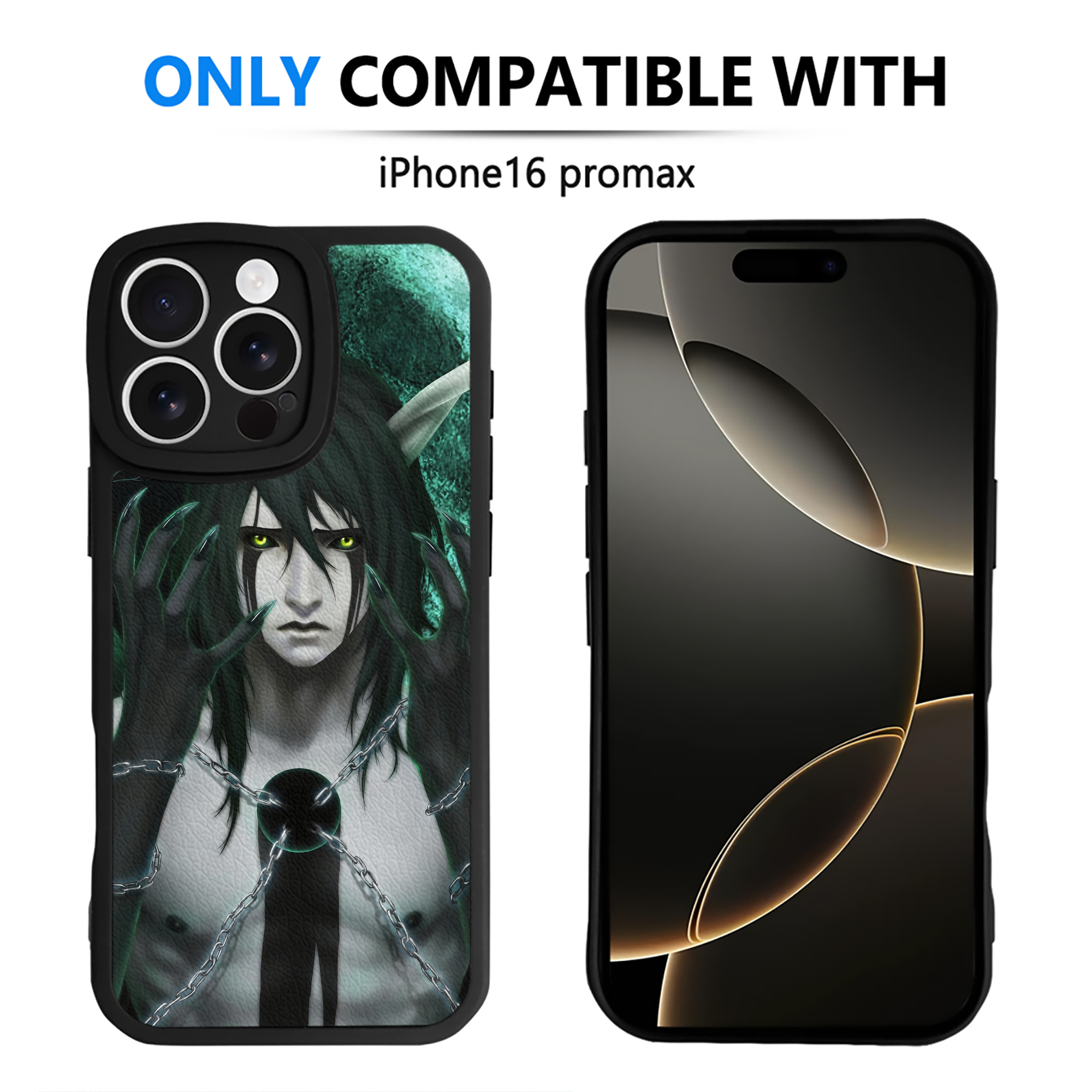 （画像用） ブリーチ BLEACH 【iPhone 16シリーズ対応】シリコンスマホケース（レザー調） 材質：シリコン